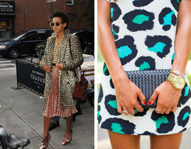 outfits de mujer con estampado 2018 de leopardo