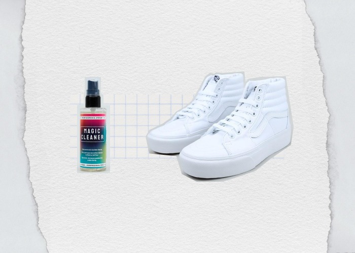 limpieza zapatillas blancas Protector de calzado Bama Magic