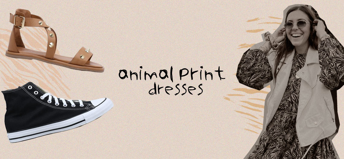 zapatos para vestido animal print