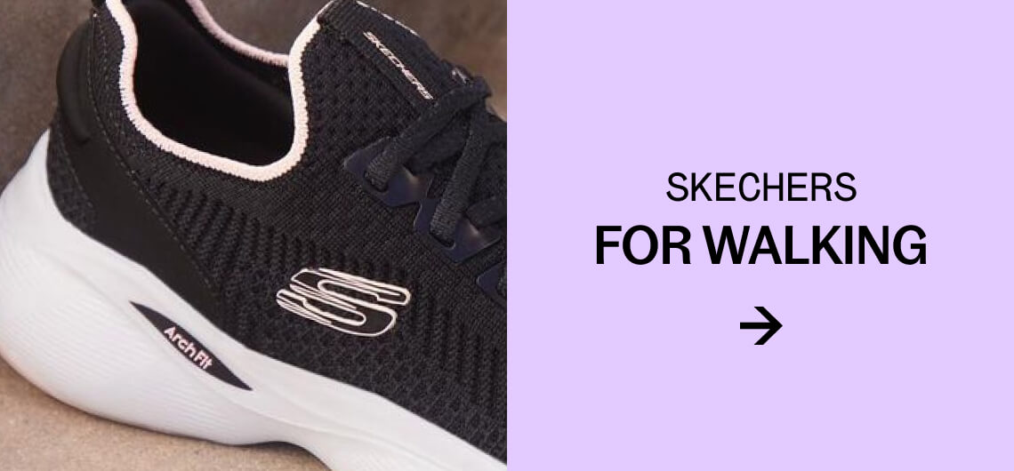 zapatillas Skechers para caminar para mujer