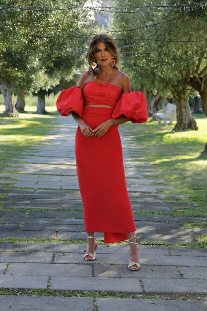 vestido rojo