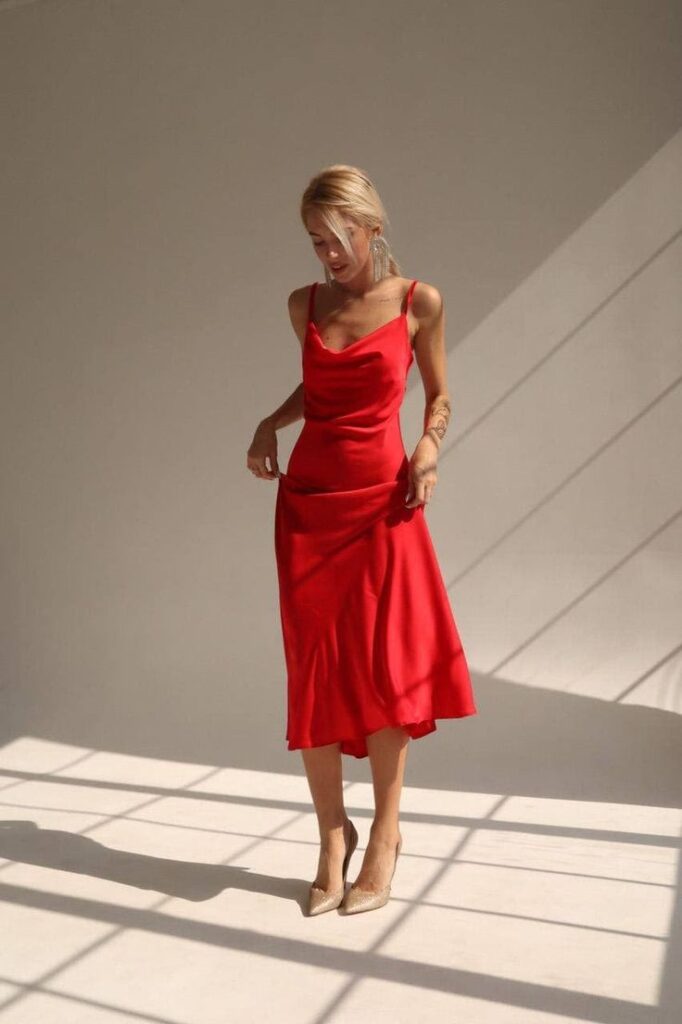 vestido rojo